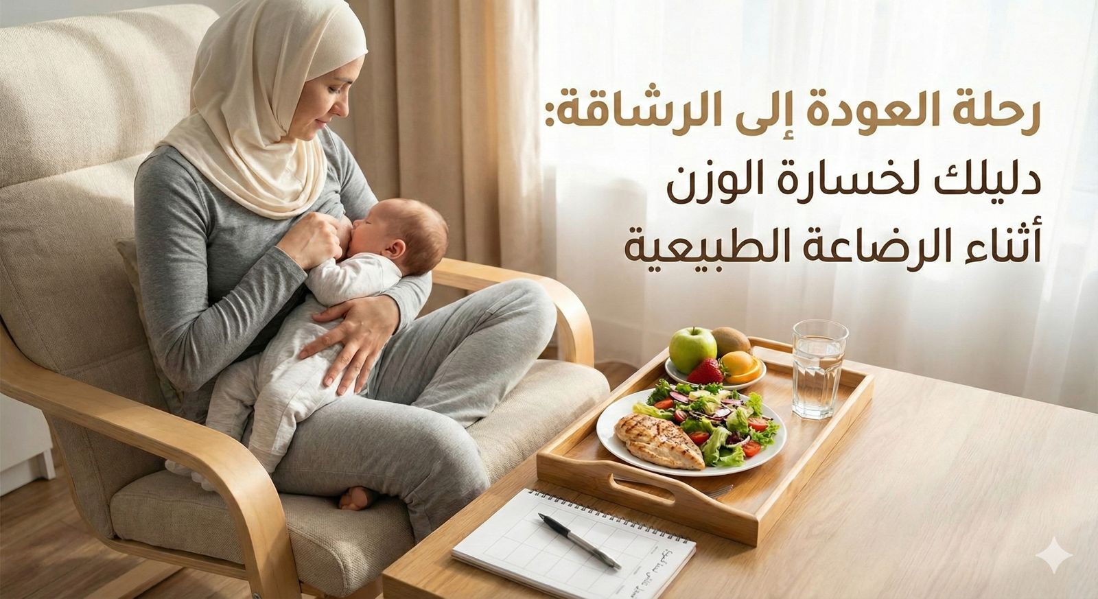دليلك لخسارة الوزن أثناء الرضاعة الطبيعية