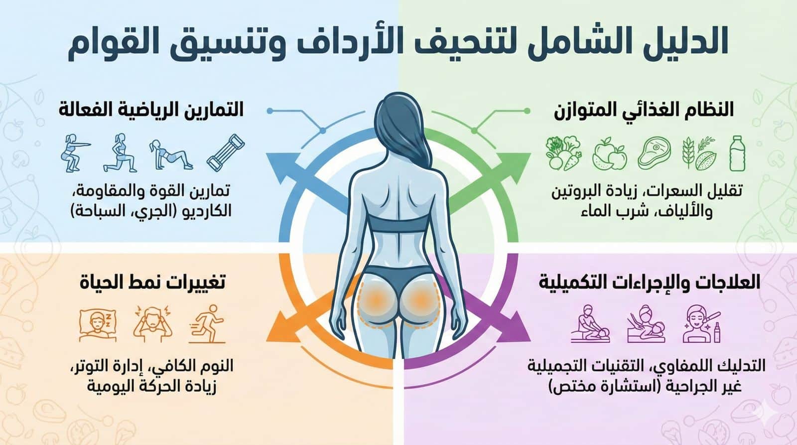تخلص من الأرداف بالدليل الشامل المساعد لك