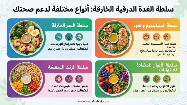 سلطة الغدة الدرقية الخارقة لاستعادة التوازن والنشاط