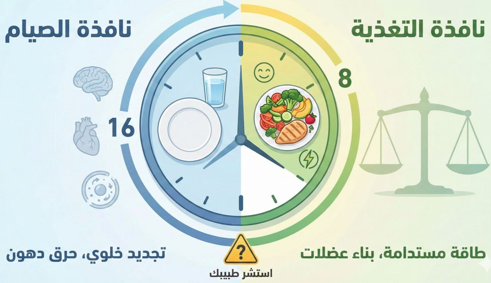تأثير الصيام المتقطع على الجسم