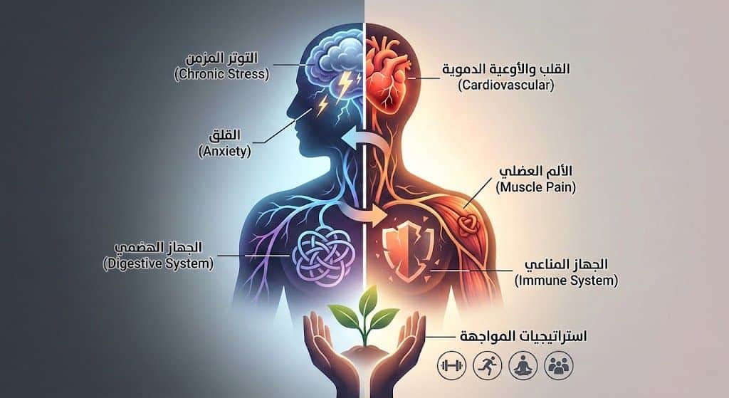 كيف يعيد التوتر تشكيل أجسادنا وعقولنا : العاصفة الصامتة
