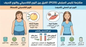 تكيس المبايض النحيف
